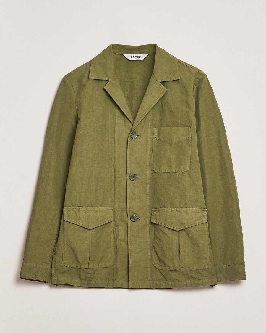 Men | Shirt Jackets | Aspesi | Fandango Shirt Jacket Military