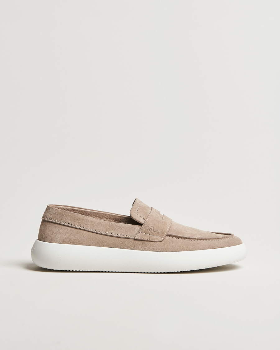 Men | Luxury Classics | Brioni | Cassetta Loafers Beige Suede
