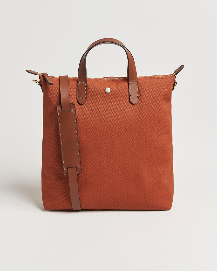 Men | Bags | Mismo | M/S Canvas Shopper Terracotta/Cuoio