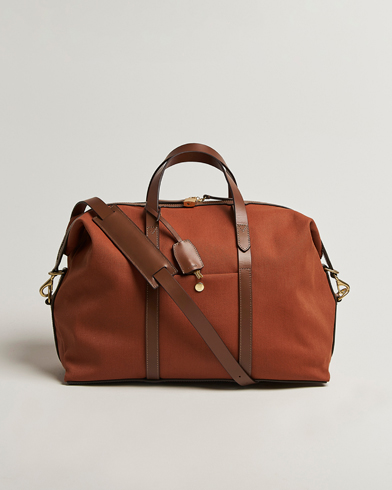 Men | Bags | Mismo | M/S Avail 48h Nylon Weekendbag Terracotta/Cuoio