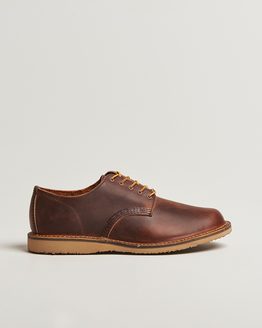 Red Wing Shoes Weekender Oxford Copper Rough/Though Leather – Brown