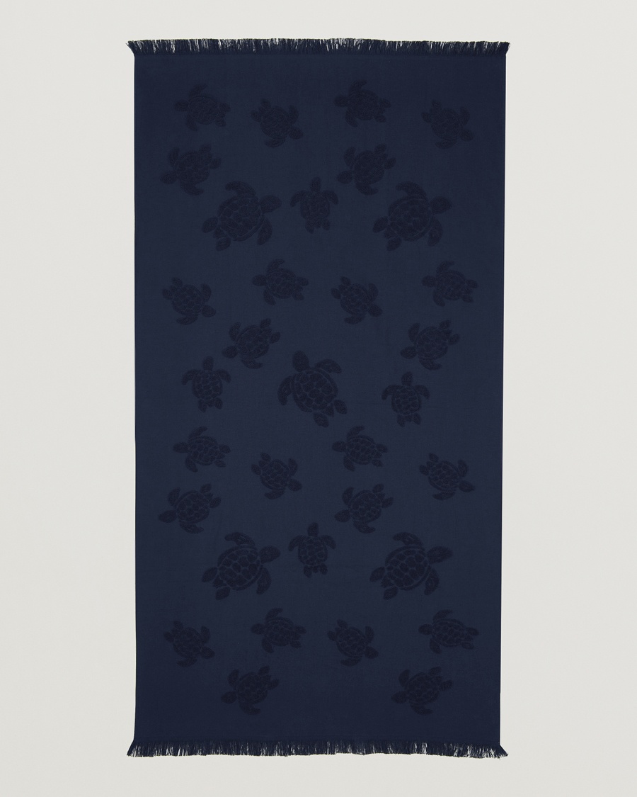 Men | | Vilebrequin | Santah Organic Cotton Towel Bleu Marine