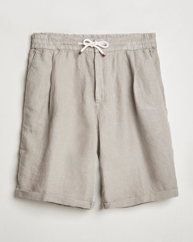 Brunello Cucinelli Drawstring Shorts Khaki – Green