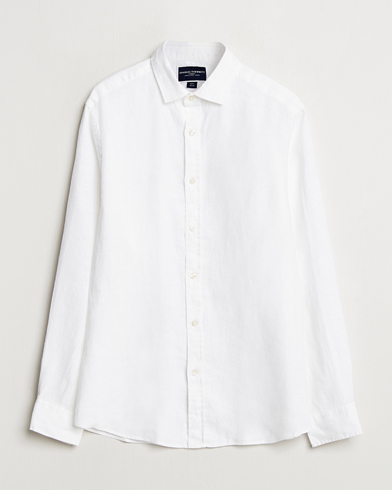 Men | Charles Tyrwhitt | Charles Tyrwhitt | Pure Linen Slim Fit Shirt White