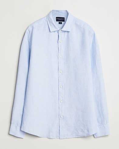 Men | Charles Tyrwhitt | Charles Tyrwhitt | Pure Linen Slim Fit Shirt Sky Blue