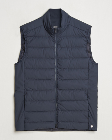 Scandinavian Edition Ratio II Down Padded Vest Midnight Blue – Blue