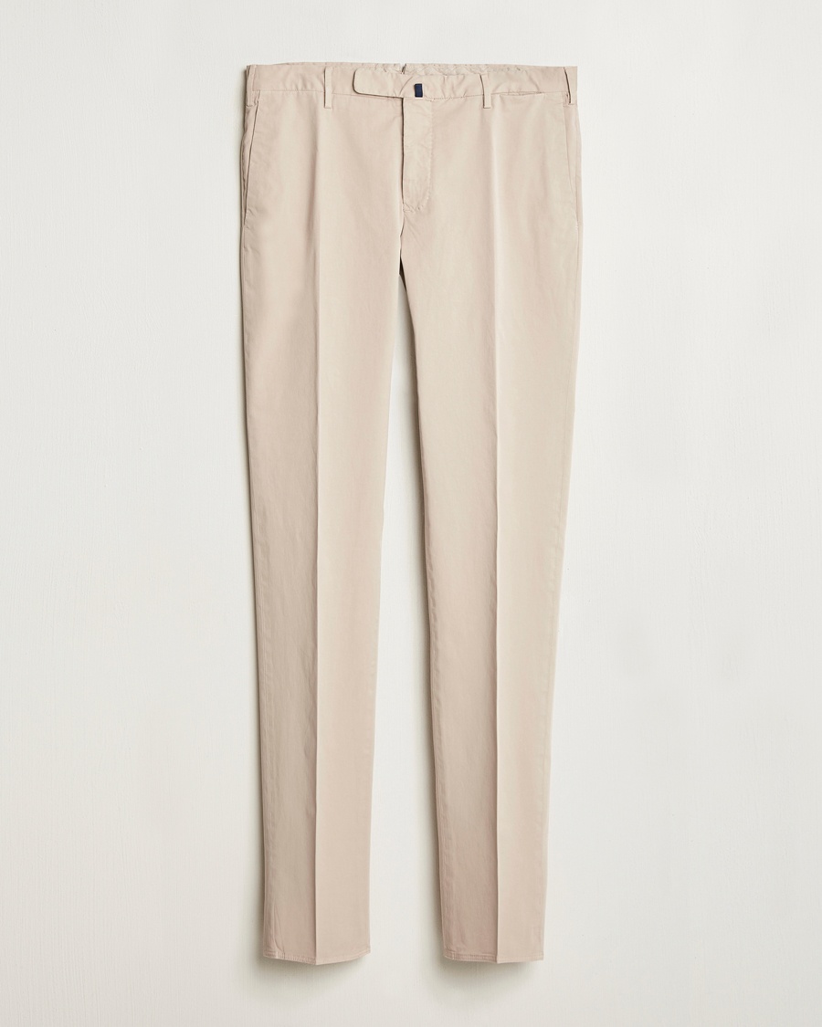 Men | Clothing | Incotex | Slim Fit Comfort Chinos Light Beige