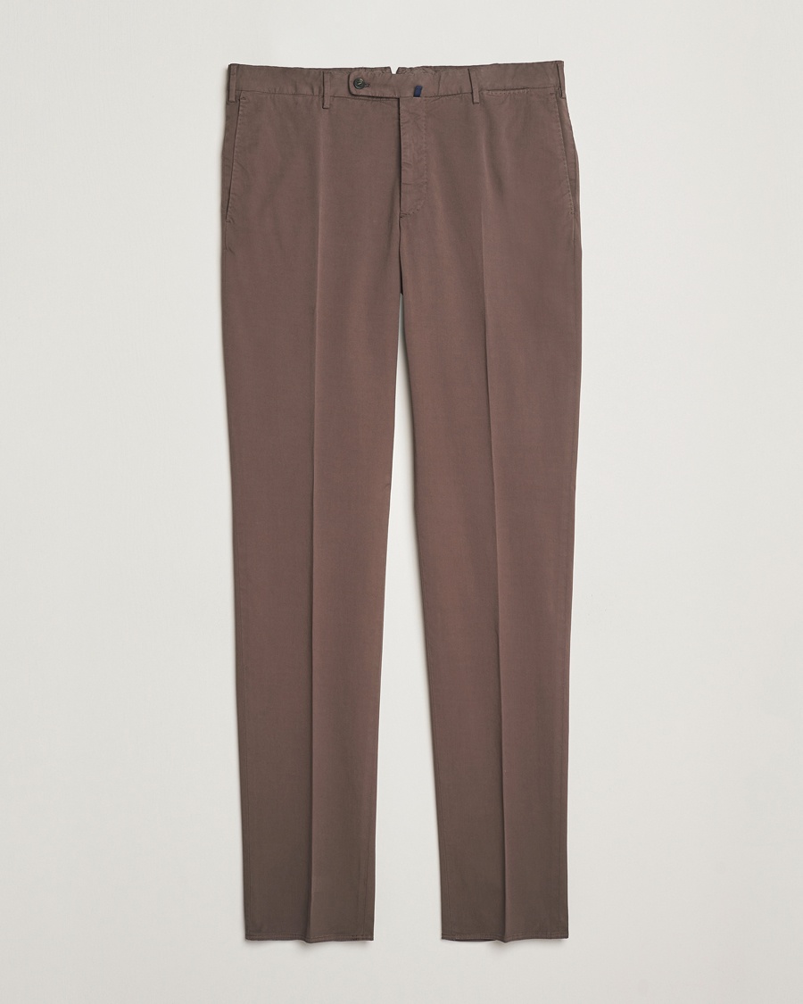 Men | Clothing | Incotex | Regular Fit Comfort Chinos Brown