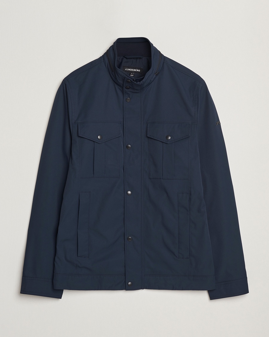 Men | Field Jackets | J.Lindeberg | Bailey Field Jacket Navy