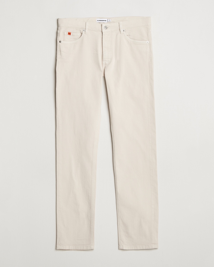 Men | Casual Trousers | J.Lindeberg | Jax Left Hand Twill Jeans Moonbeam