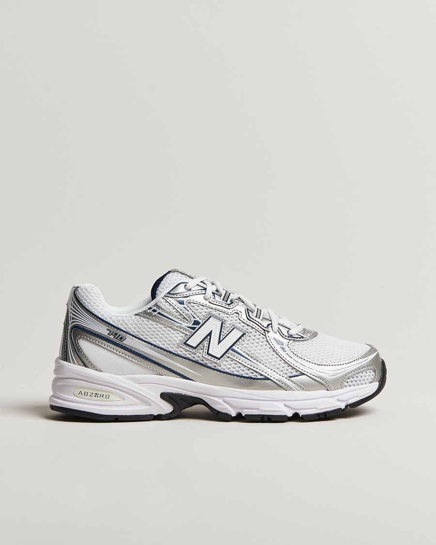 New Balance 740 Sneakers White/Navy – White