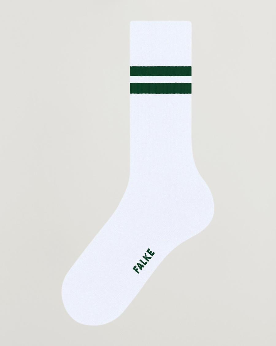 Falke Dynamic Tennis Sock White/Green – White