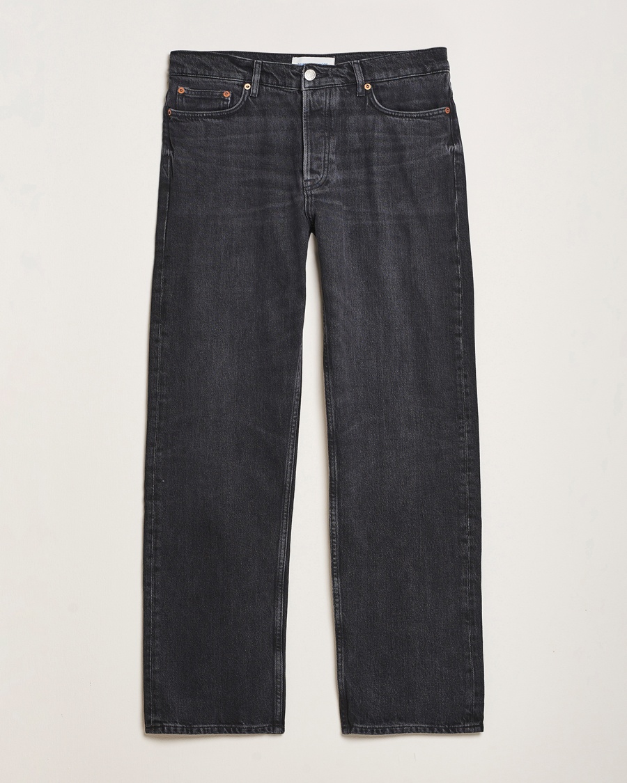 Samsøe Samsøe Eddie Regular Fit Jeans Black Blizzard – Black