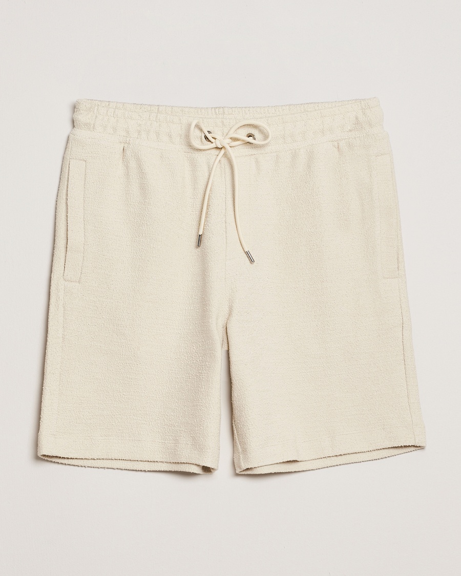 Men | Shorts | BOSS BLACK | Leoni Terry Sweatshorts Open White