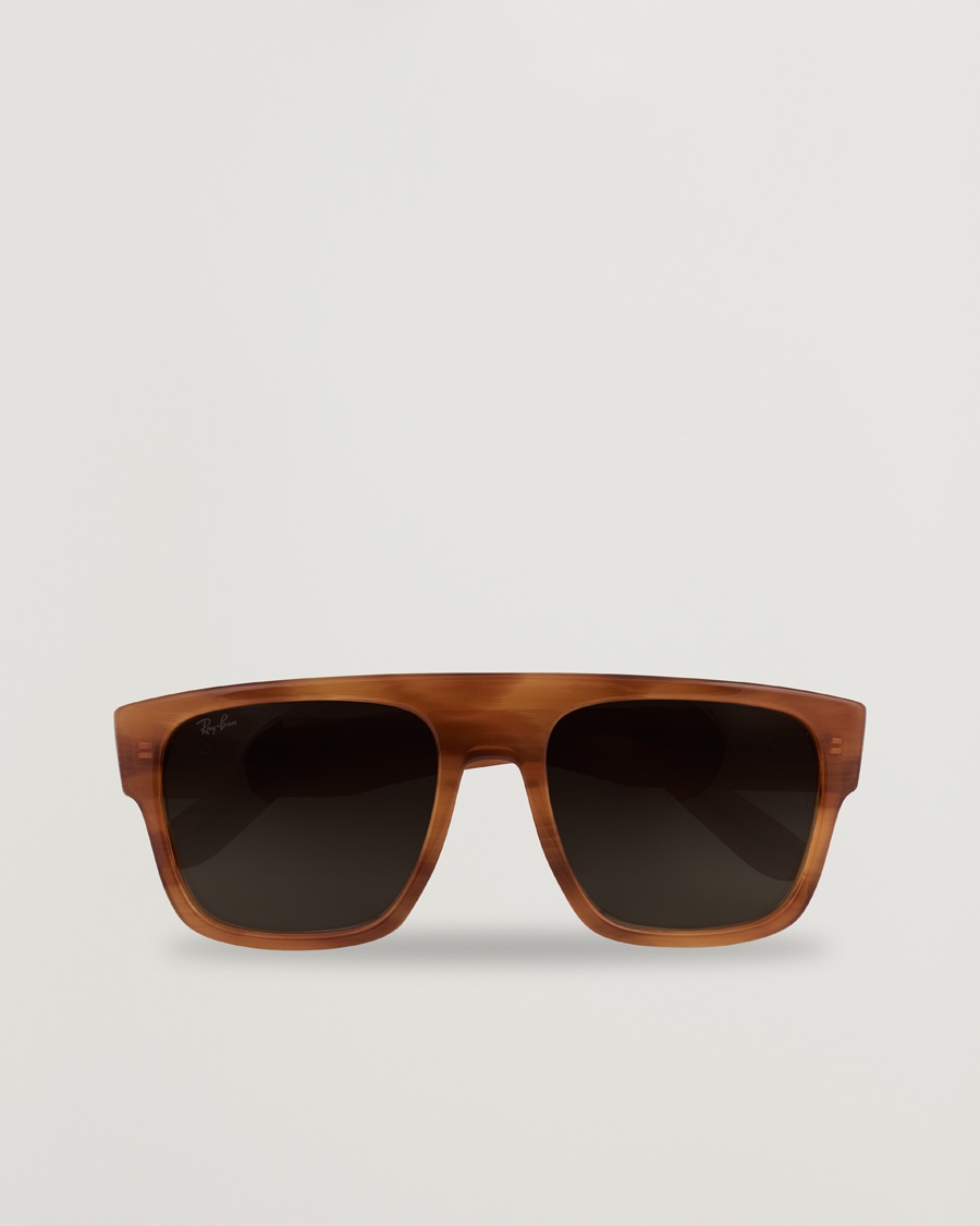 Men | Square Frame Sunglasses | Ray-Ban | Drifter Sunglasses Brown