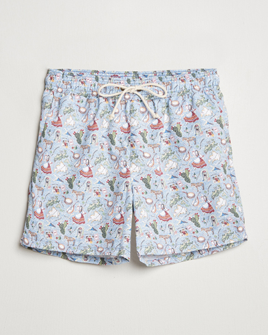 Men | Ripa Ripa | Ripa Ripa | Printed Swimshorts Blue