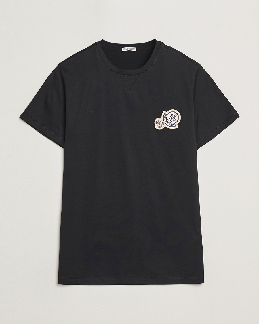 Moncler Double Logo T-Shirt Black – Black