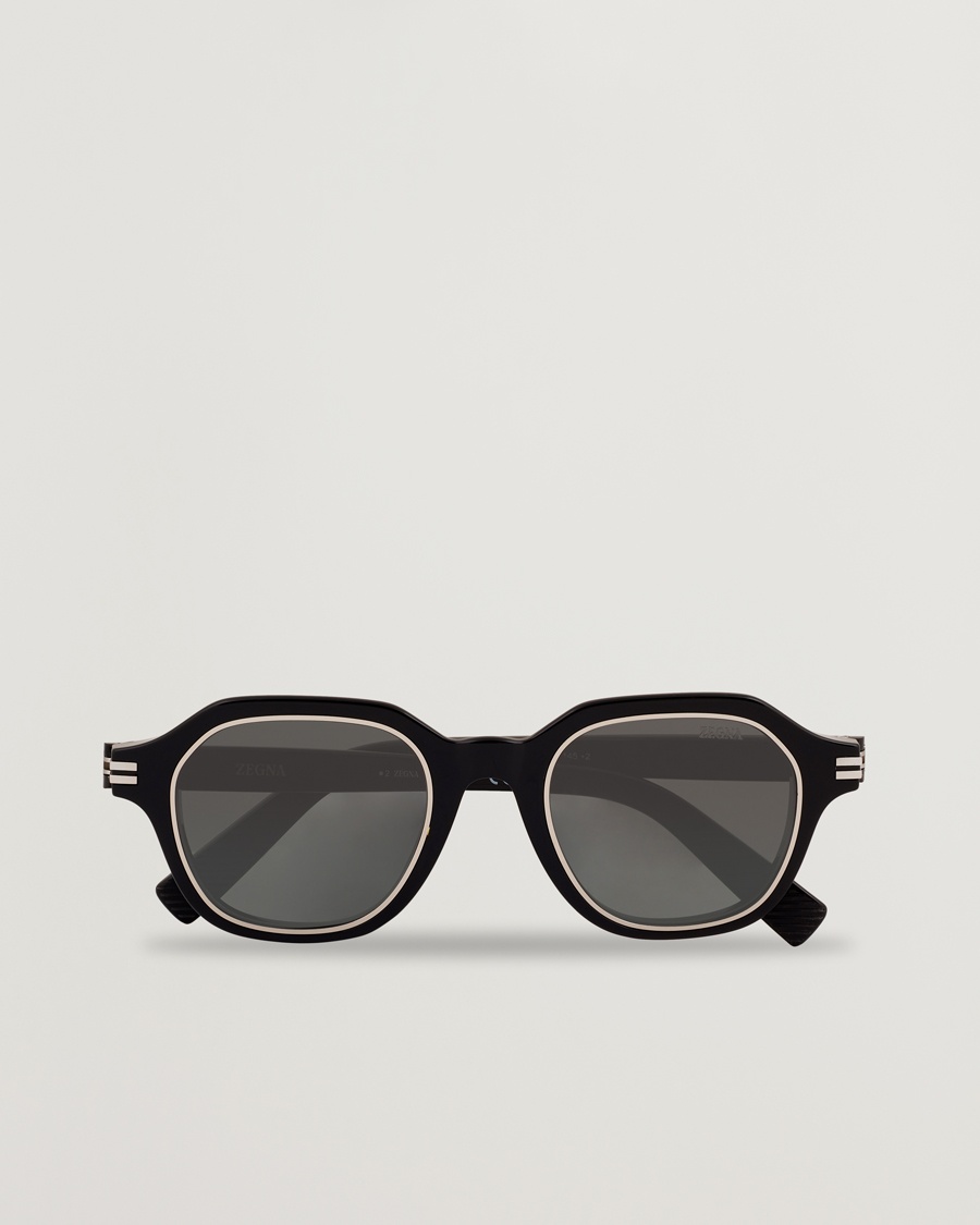Zegna EZ0250 Sunglasses Black – Black