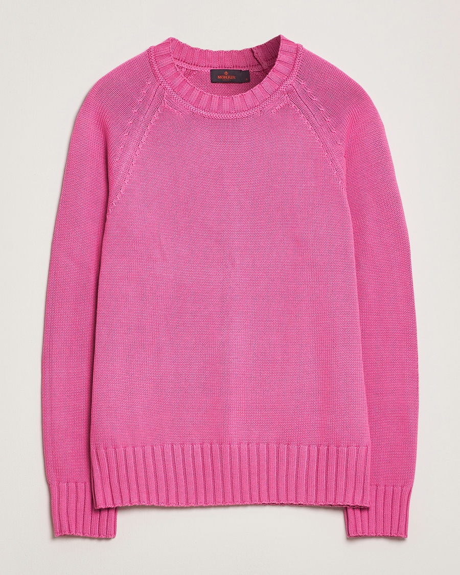 Men | Morris | Morris | Brooks Crew O-Neck Cerise