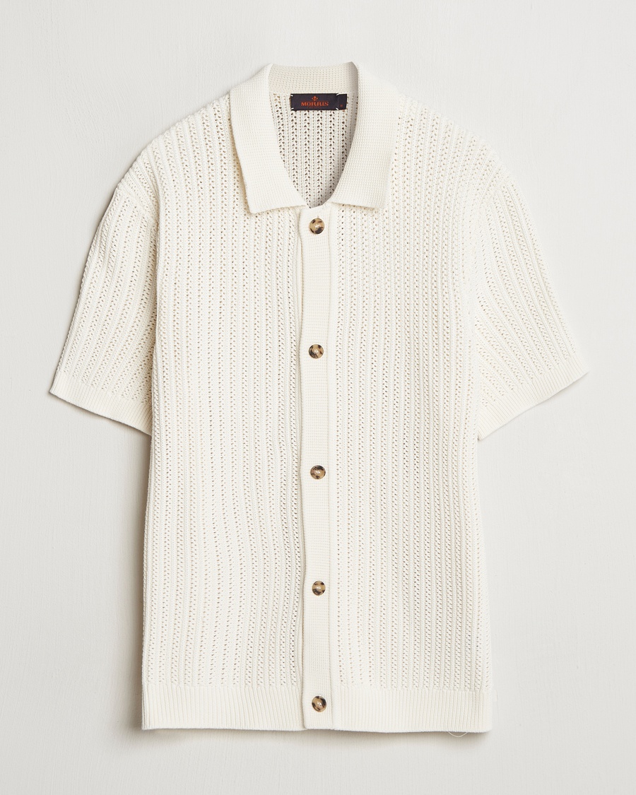 Men | Morris | Morris | Connors Short Sleeve Shirt Off White