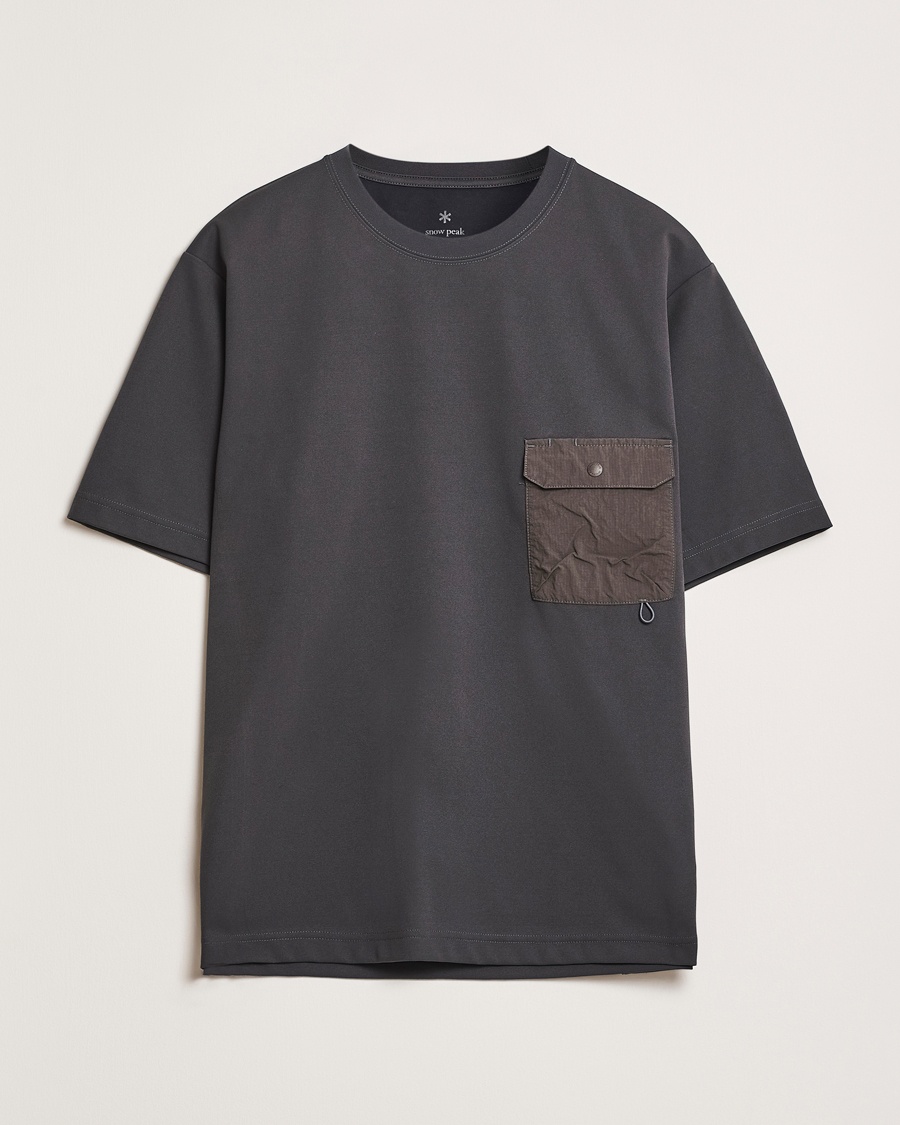 Men | Snow Peak | Snow Peak | Insect Shield T-Shirt Charcoal