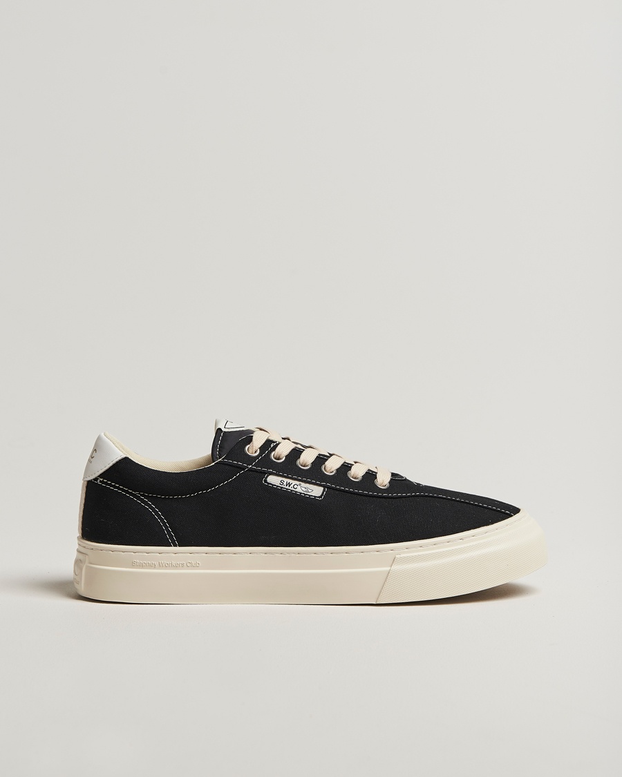 Men | Loyalty Offer | Stepney Workers Club | Dellow 02 Cupsole Canvas Sneaker Black