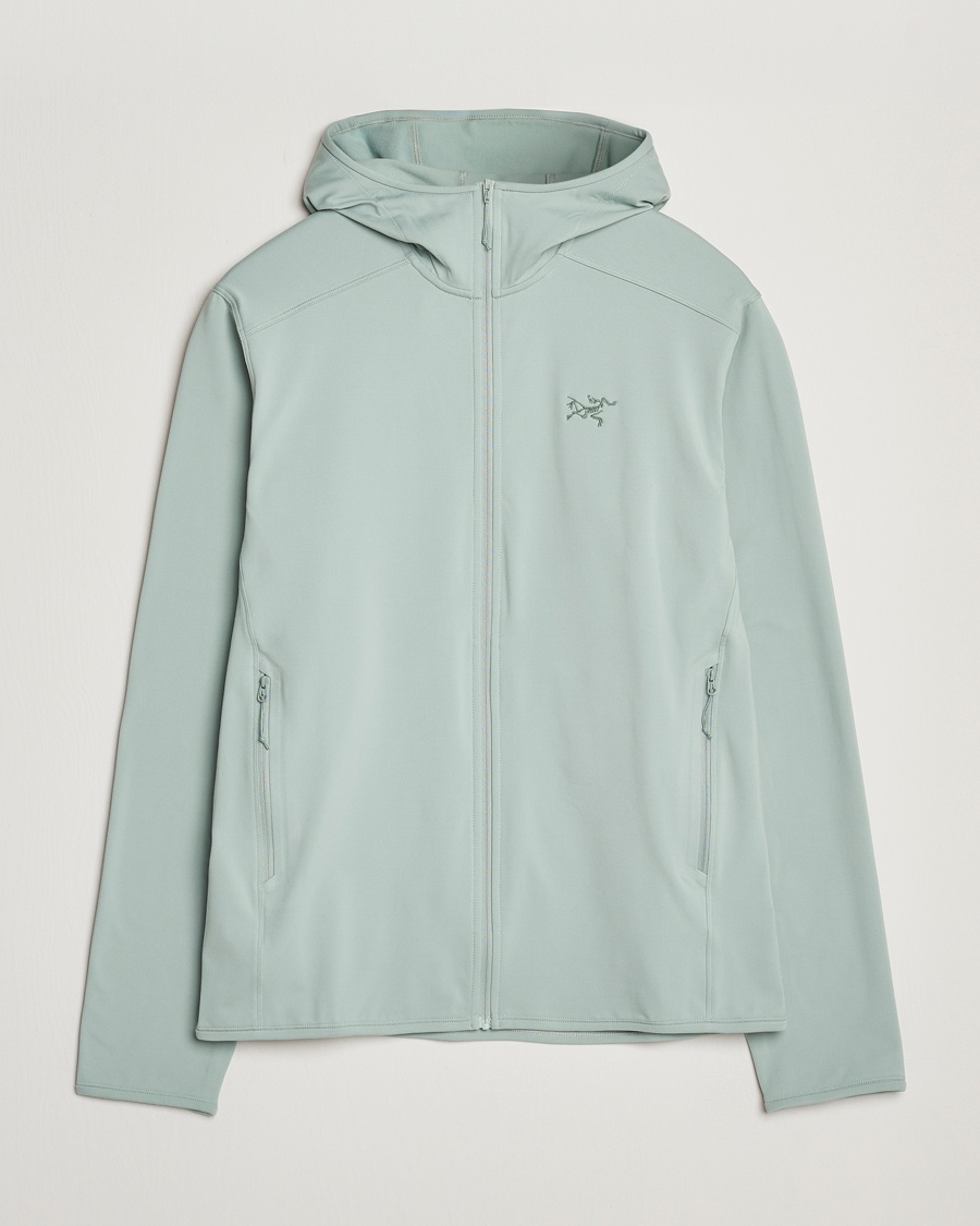 Men | Arc'teryx | Arc'teryx | Kyanite Lightweight Full Zip Hoodie Stone Green