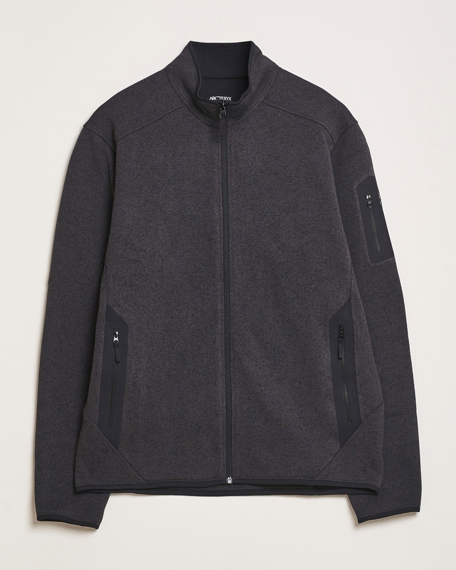 Men | Arc'teryx | Arc'teryx | Covert Full Zip Black Heather