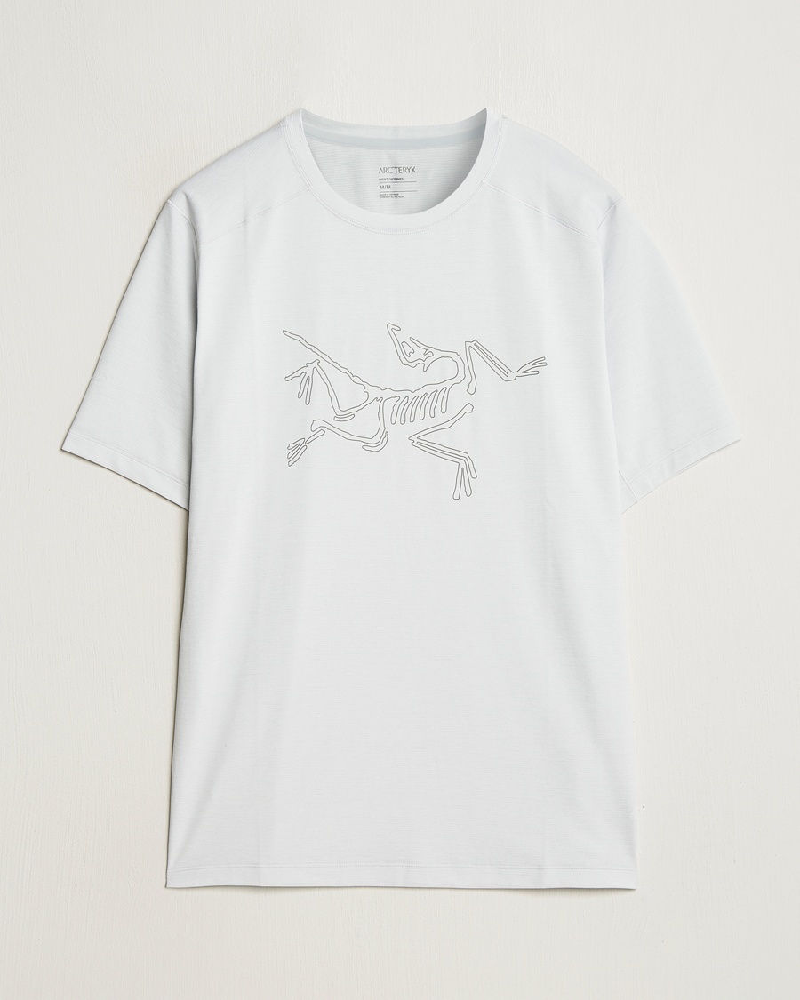 Men | T-Shirts | Arc'teryx | Cormac Bird Logo Crew Neck T-Shirt Atmos Heather