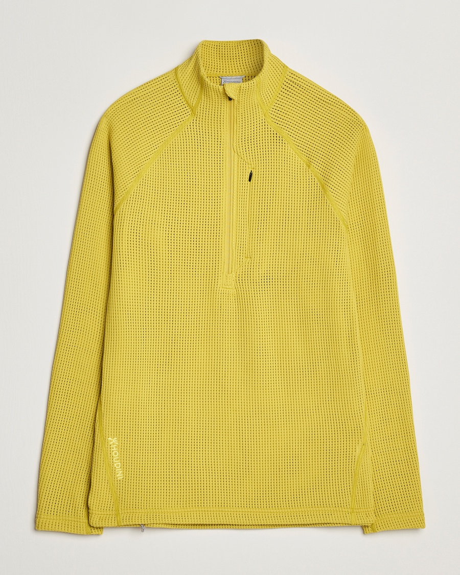 Men | Houdini | Houdini | Pace Flow Half Zip Be The Light Green