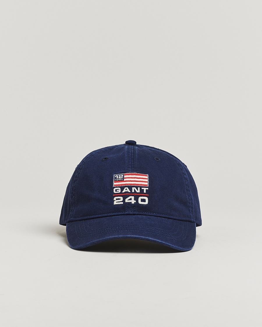 Men | GANT 240 Mulberry Street | GANT 240 Mulberry Street | 240 Flag Cap Classic Blue