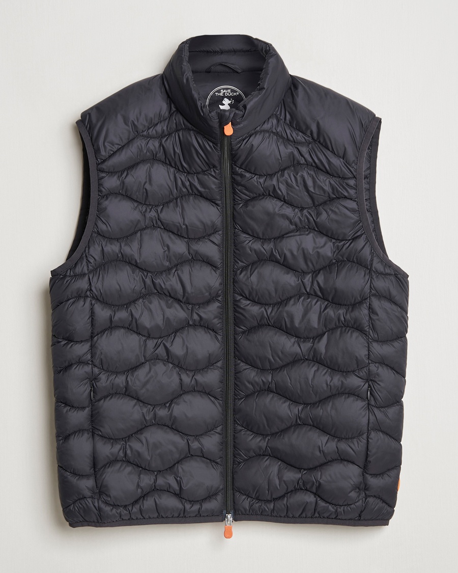 Men | Gilets | Save The Duck | Tide Lightweight Padded Vest Black
