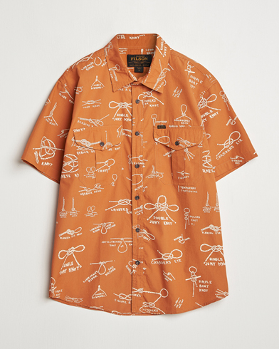 Men | Active | Filson | Washed Short Sleeve Shirt Bourbon