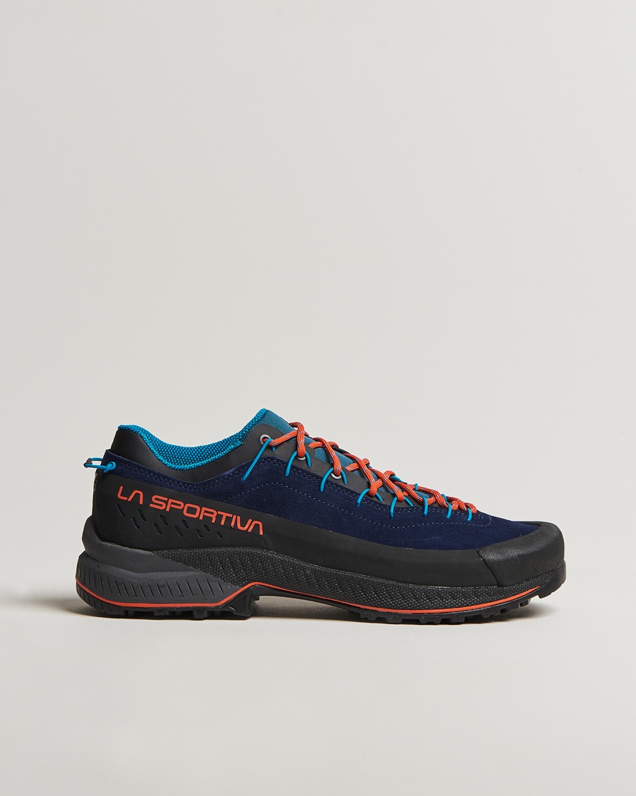 Men | Hiking shoes | La Sportiva | TX4 Evo Hiking Shoes Deep Sea/Cherry Tomato