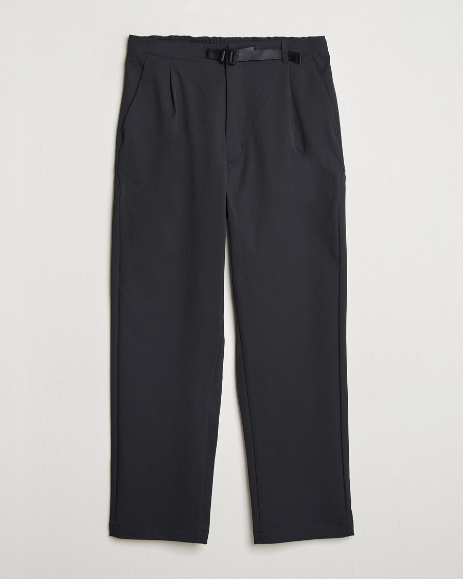 Men | Goldwin | Goldwin | One Tuck Tapered Stretch Pants Black