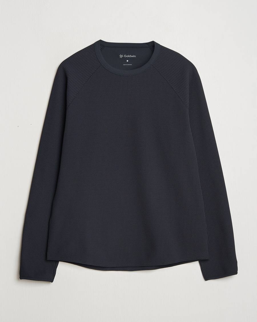 Goldwin WF Light L/S T-Shirt Black – Black