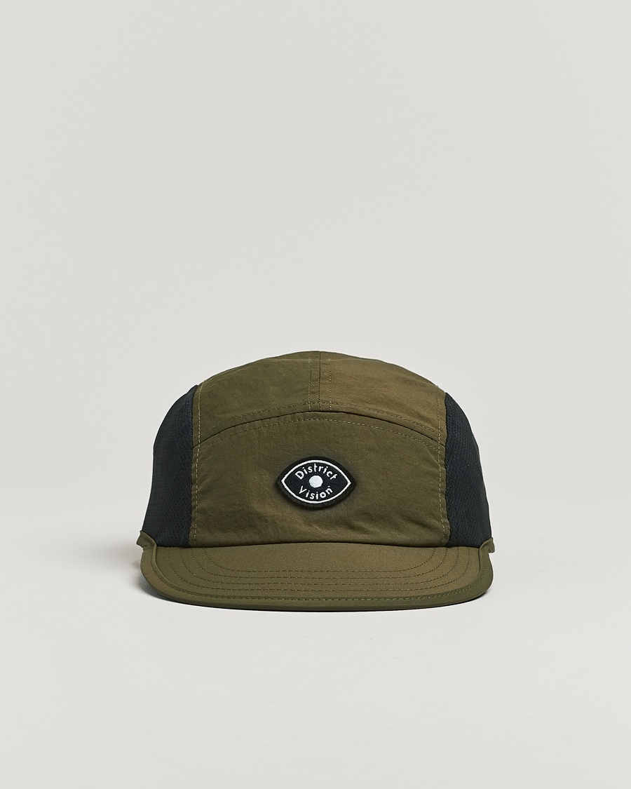 Men | District Vision | District Vision | Performance Mesh Running Cap Olive