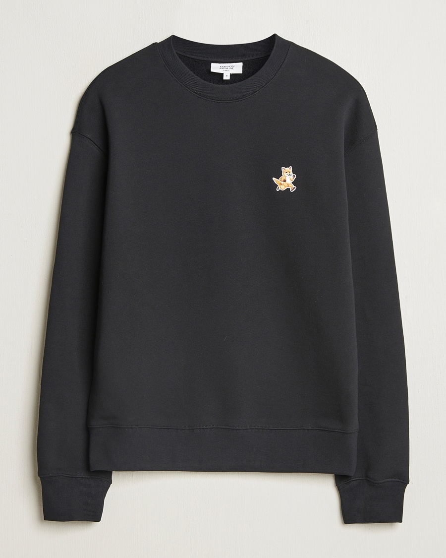 Men | Maison Kitsuné | Maison Kitsuné | Speedy Fox Sweatshirt Black