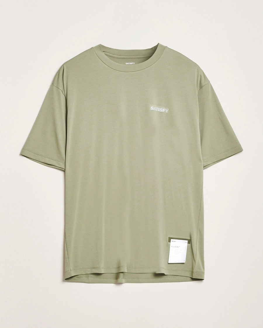 Men | T-Shirts | Satisfy | AuraLite T-Shirt Oil Green