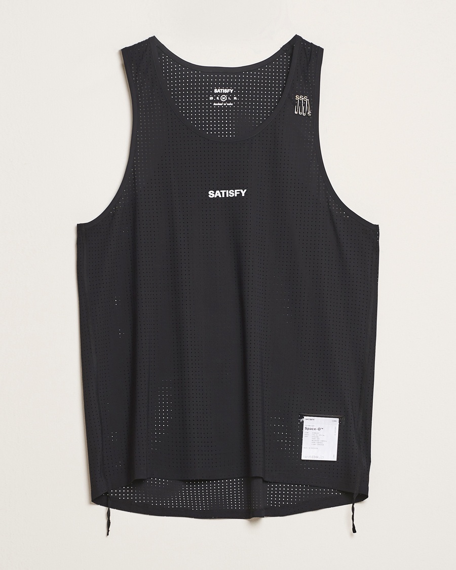 Men | Satisfy | Satisfy | Space-O Singlet Black