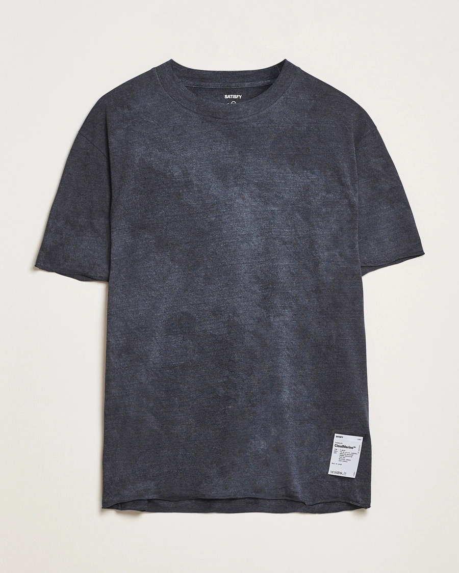Men | Satisfy | Satisfy | CloudMerino Cordura T-Shirt Sun Bleached Black