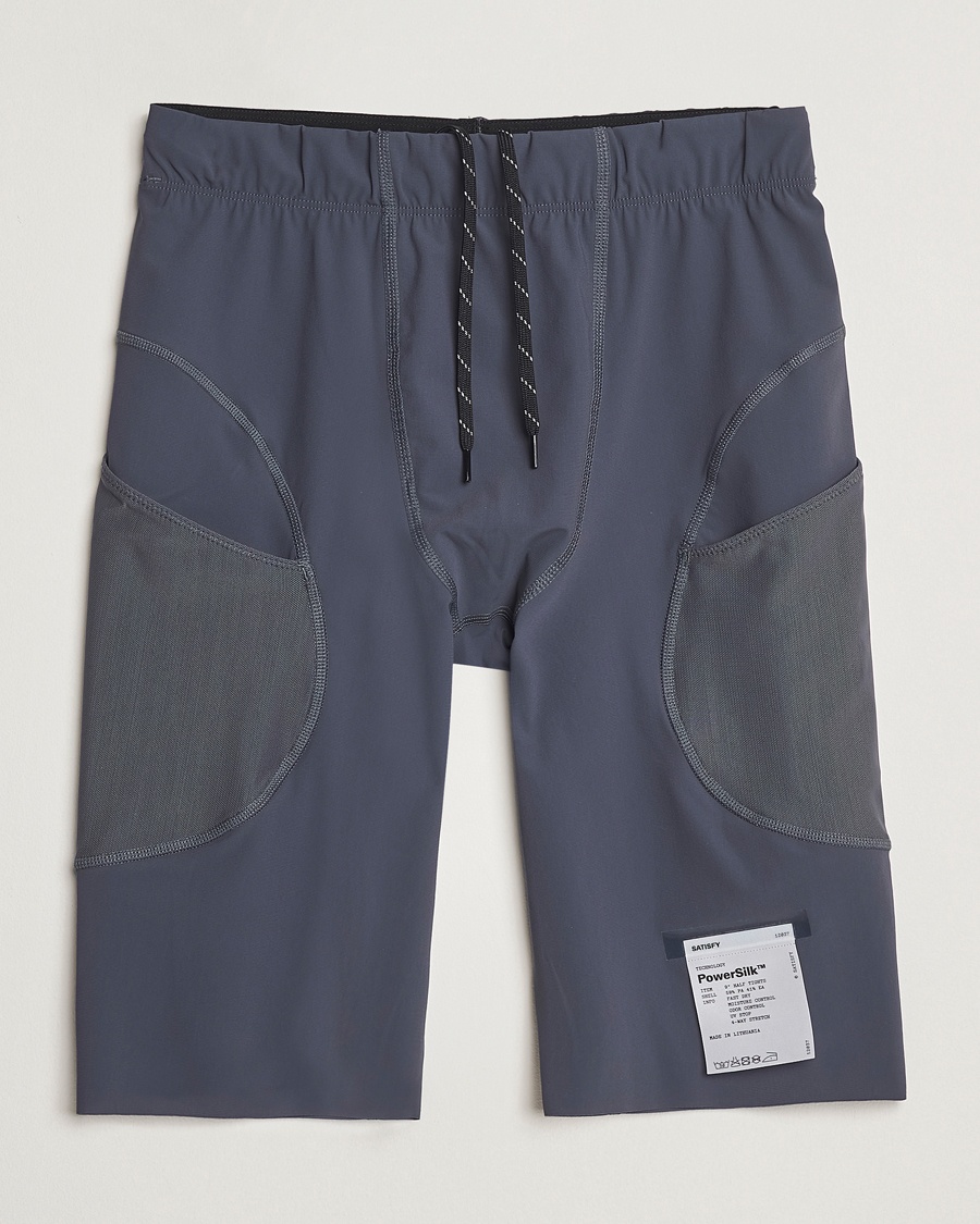 Men | Shorts | Satisfy | PowerSilk 9 Half Tights Grey