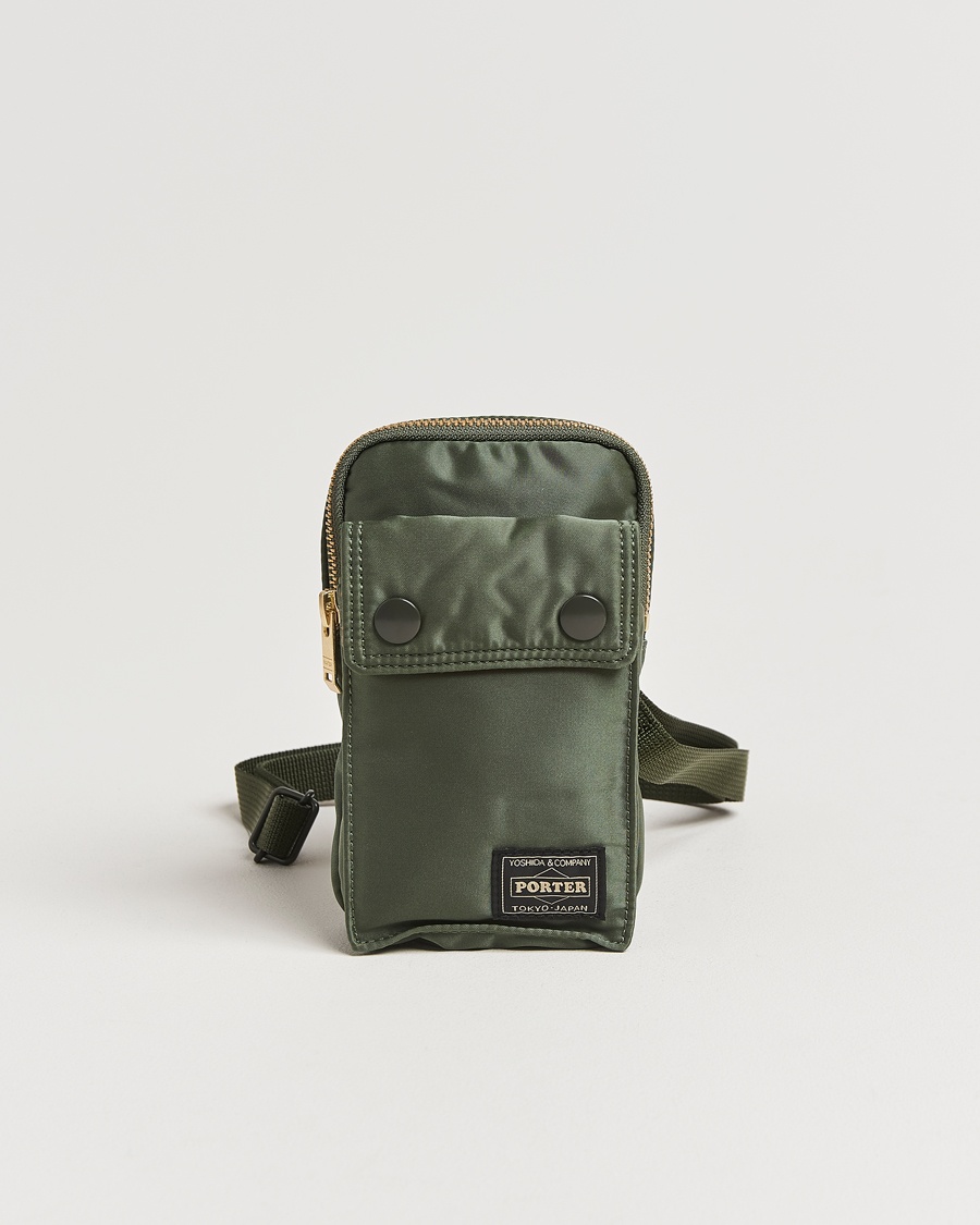 Porter-Yoshida & Co. Tanker Mobile Pouch Sage Green – Green