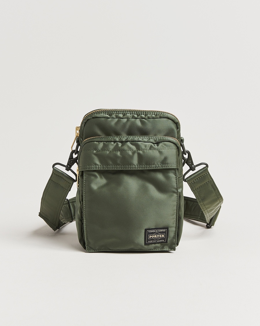 Men | Shoulder Bags | Porter-Yoshida & Co. | New Tanker Vertical Bag Sage Green