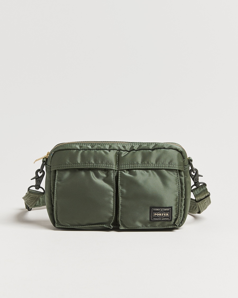Men | Shoulder Bags | Porter-Yoshida & Co. | New Tanker Sling Bag Sage Green