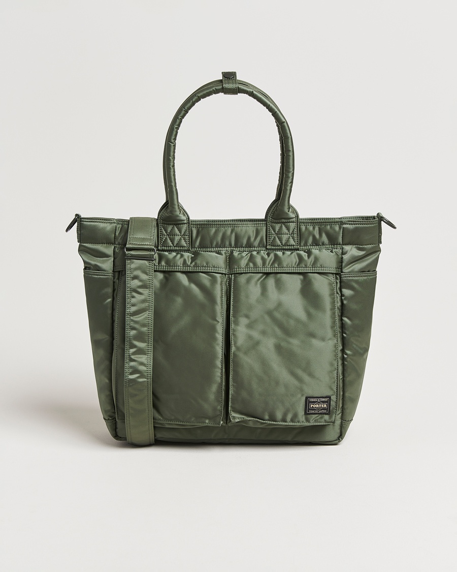 Porter-Yoshida & Co. Tanker Tote Bag Sage Green – Green