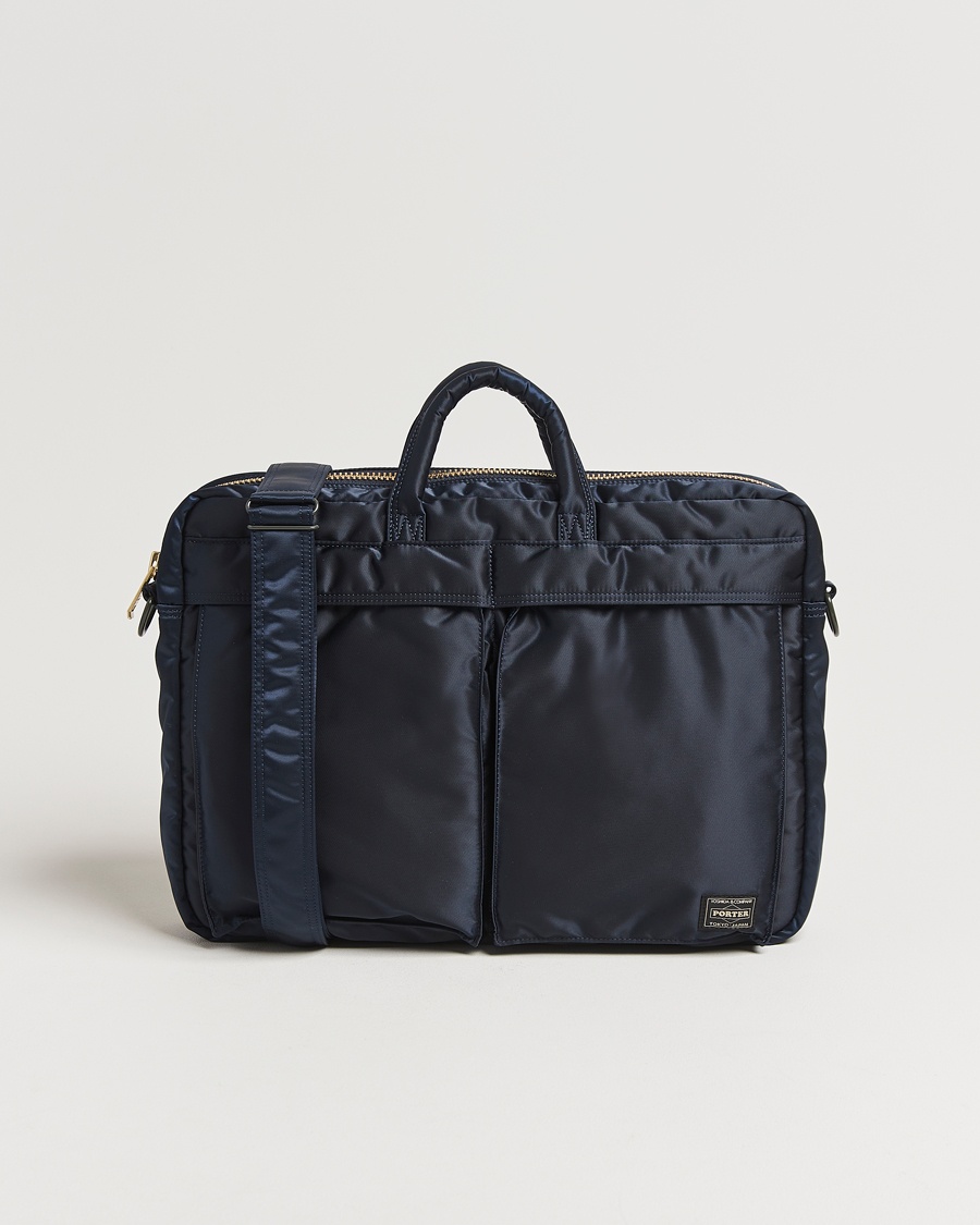 浦和レッズ×PORTER 3WAY BRIEF CASE Porter-Yoshida & Co. Force 3Way Briefcase Black at CareOfCarl.com