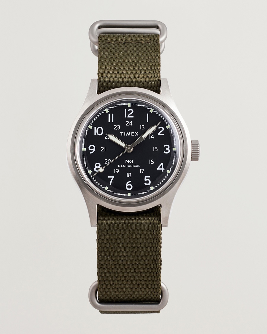 Men | | Timex | MK1 Hand Wind 36mm Green Black Dial