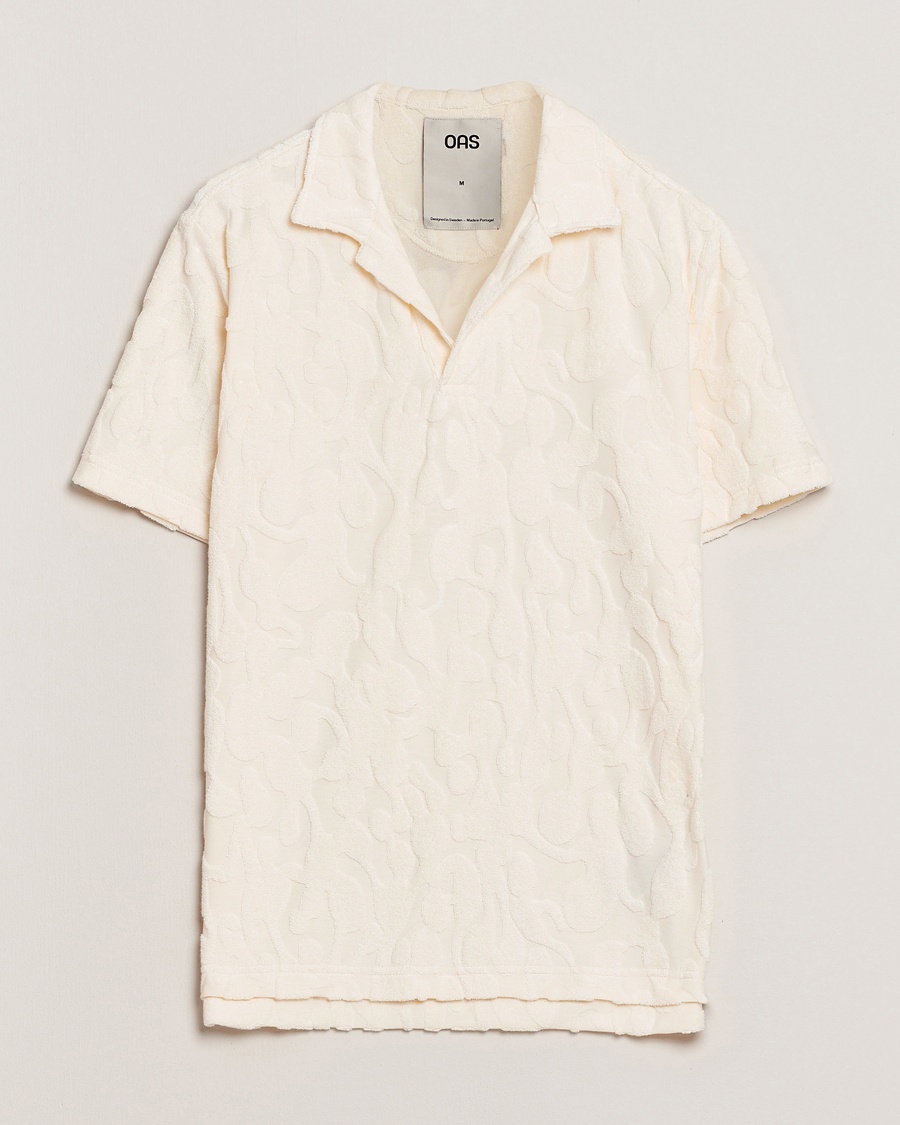 OAS Short Sleeve Terry Polo Summit – White