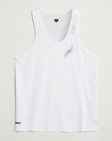 Men | T-Shirts | SOAR Running | Race Vest White